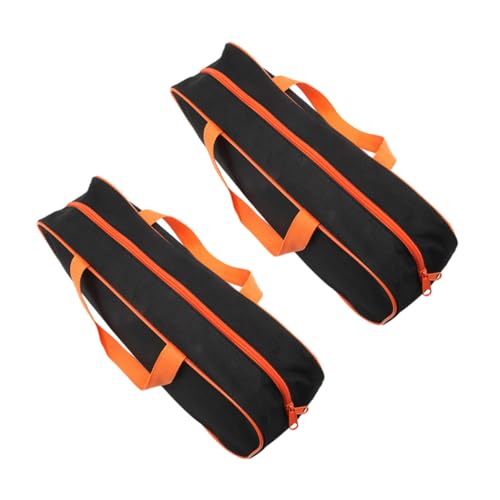 Operitacx 2 Stück Outdoor Werkzeug Organizer Faltbare BBQ Werkzeugtasche mit Reißverschluss für Camping Grillen und Picknick Große Aufbewahrung von Operitacx