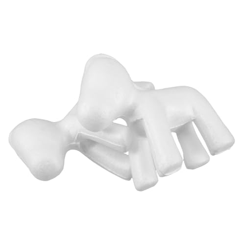 Operitacx 2 Stück Party Dekoration Einhorn Schaumstoff Einhorn Form Blumenarrangement Hochzeitsfeier Styropor von Operitacx