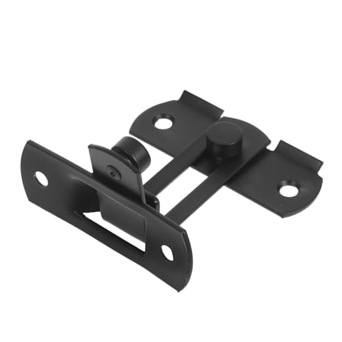 Operitacx 2 Stück Schiebetürschloss Edelstahl Flip Riegel Türriegel ohne Bohren für Badezimmer Fenster Schrank mit Geräuscharmem Sicherem Verschluss und Kratzfestem Design von Operitacx