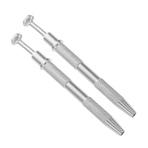 Operitacx 2 Stück Schmuckgreifer Werkzeug Pickle Greifer Klauengreifer Chip Greifer Robustes Greifer Werkzeug Piercing Ballhalter Greifer Langer Greifer Greifer Werkzeug Silber von Operitacx