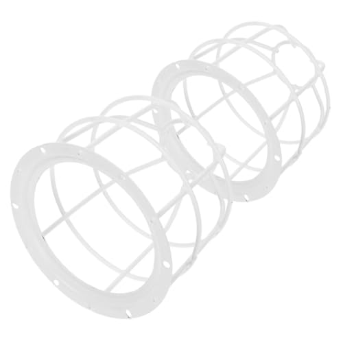 Operitacx 2 Stück Schutzgitter für Rauchmelder Metallkörbe mit Stabilem Halter zur Sicheren Abdeckung von Sensoren Kompatibel für Innenräume Wie Büro und Zuhause Einfache Montage Staub und von Operitacx