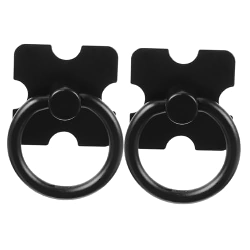 Operitacx 2 Stück Schwarze Rundknöpfe Moderne Schrankgriffe für Möbel Kleiderschränke Vielseitig Einsetzbar Kreative Form Langlebig und Operitacx 2 Stück Schwarze Rundknöpfe Moderne Schrankgriffe für Möbel Kleiderschränke Vielseitig Einsetzbar Kreative Form Langlebig und von Operitacx