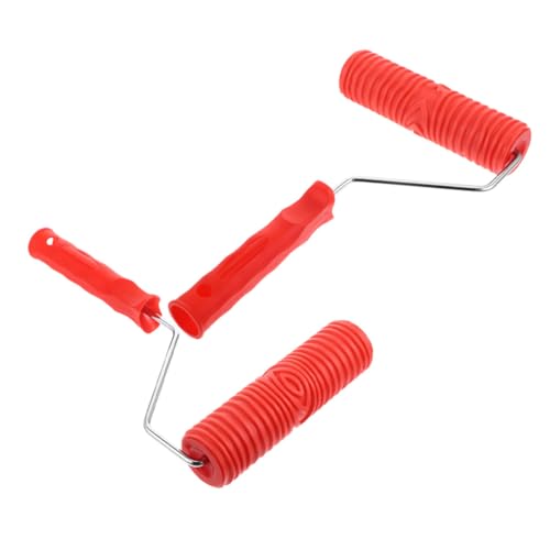 Operitacx 2 Stück Silikon Strukturwalze mit Ergonomischem Kunststoffgriff Wasserfeste Strukturwalze für Wand Deckenfarbe Langlebig Leicht für DIY Wanddekoration und Kunstprojekte Operitacx 2 Stück Silikon Strukturwalze mit Ergonomischem Kunststoffgriff Wasserfeste Strukturwalze für Wand Deckenfarbe Langlebig Leicht für DIY Wanddekoration und Kunstprojekte von Operitacx