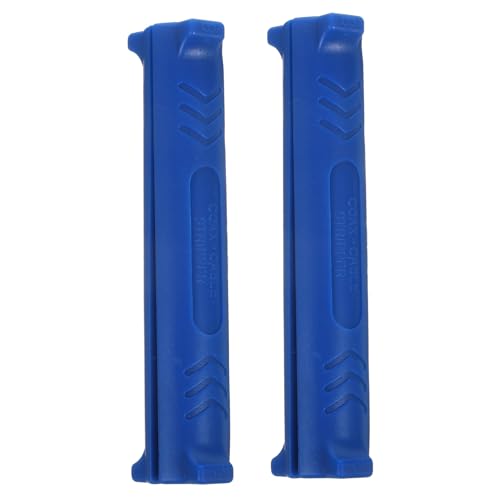 Operitacx 2 Stück Teiliges Drahtstripper und Abisolierzange aus Stahl mit Kunststoffgriff Langlebig und Ergonomisch für Kabelentmantelung und Professionelles Elektriker werkzeug Blau von Operitacx