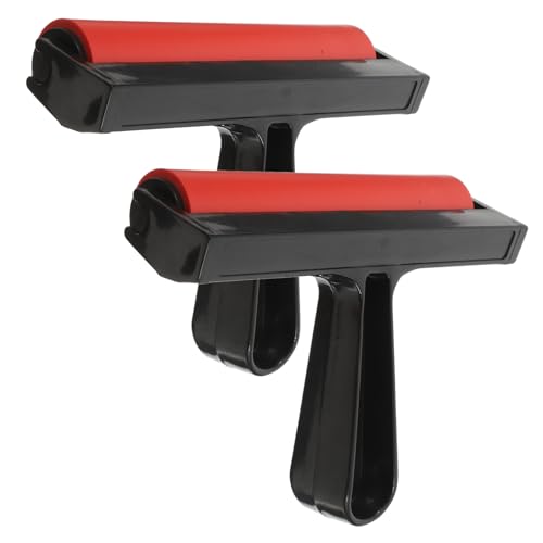 Operitacx 2 Stück Teiliges Druckwalzen Set aus Robustem Gummi Vielseitiger Farbroller für Kunst und Handwerk Effiziente Tintenbeschichtung Langlebig und Zuverlässig Geeignet für Operitacx 2 Stück Teiliges Druckwalzen Set aus Robustem Gummi Vielseitiger Farbroller für Kunst und Handwerk Effiziente Tintenbeschichtung Langlebig und Zuverlässig Geeignet für von Operitacx