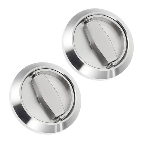 Operitacx 2 Stück Teiliges Edelstahl Einlass Griffe Unsichtbare Schiebetürgriffe mit Drehfunktion für Möbel Schiebetüren Badezimmer und Kleiderschränke Rostfrei und Langlebig Operitacx 2 Stück Teiliges Edelstahl Einlass Griffe Unsichtbare Schiebetürgriffe mit Drehfunktion für Möbel Schiebetüren Badezimmer und Kleiderschränke Rostfrei und Langlebig von Operitacx