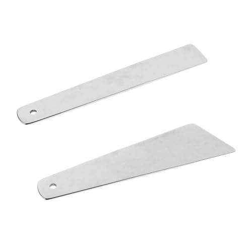 Operitacx 2 Stück Teiliges Edelstahl Spiegelpolierter Klebstoff-spachtel Präziser Klebstoffverteiler für Lederhandwerk DIY Leichtes Langlebiges Handwerkzeug für Gleichmäßige Klebstoffauftrag Operitacx 2 Stück Teiliges Edelstahl Spiegelpolierter Klebstoff-spachtel Präziser Klebstoffverteiler für Lederhandwerk DIY Leichtes Langlebiges Handwerkzeug für Gleichmäßige Klebstoffauftrag von Operitacx