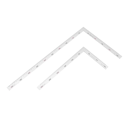 Operitacx 2 Stück Teiliges Edelstahl Winkellineal Holzarbeiter Winkelmesser mit Klarer Messanzeige Rostfrei Langlebig Präzises Schreiner Werkzeug für Holzarbeiter Holzverarbeitung Operitacx 2 Stück Teiliges Edelstahl Winkellineal Holzarbeiter Winkelmesser mit Klarer Messanzeige Rostfrei Langlebig Präzises Schreiner Werkzeug für Holzarbeiter Holzverarbeitung von Operitacx