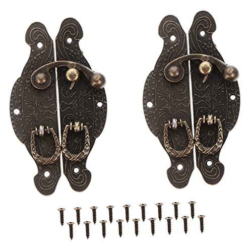 Operitacx 2 Stück Teiliges Herzförmiges Box Schlossset Robuste Hasps im Retro Stil Verschluss für Holzschränke und Aufbewahrungsboxen Langlebig und Dekorativ Operitacx 2 Stück Teiliges Herzförmiges Box Schlossset Robuste Hasps im Retro Stil Verschluss für Holzschränke und Aufbewahrungsboxen Langlebig und Dekorativ von Operitacx