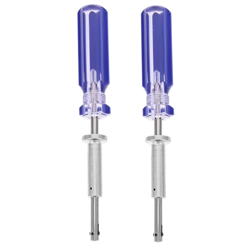 Operitacx 2 Stück Teiliges Kabel sicherheits schlüsselset Hochwertiger Catv Locking Terminator Langlebiges Metall Kunststoffmaterial Blau Kompatibel mit Pdi Corning Gtt Modellen von Operitacx