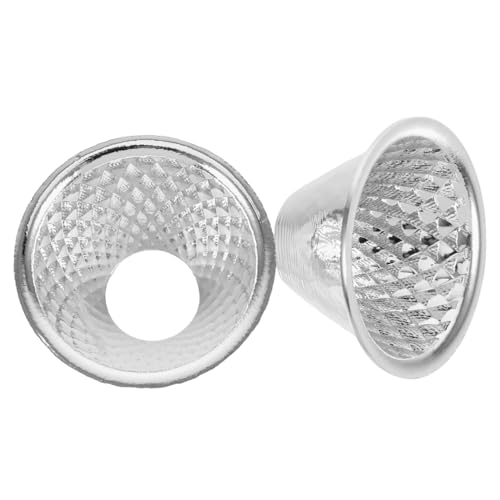Operitacx 2 Stück Teiliges LED Taschenlampen Reflektor Spotlight Ersatzteil für Fokussiertes Licht Verbesserte Lichtausbeute für Outdoor Camping und Reparaturen Operitacx 2 Stück Teiliges LED Taschenlampen Reflektor Spotlight Ersatzteil für Fokussiertes Licht Verbesserte Lichtausbeute für Outdoor Camping und Reparaturen von Operitacx