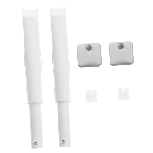 Operitacx 2 Stück Teiliges Möbel tür reflexionsgerät Magnetischer Schranktür drücker Langlebig Kompakt Einfach zu Montieren Sicherer Türmechanismus für Küchen Kleiderschränke Weiß von Operitacx