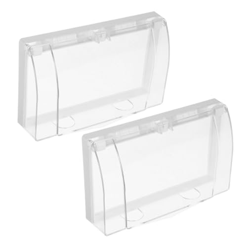 Operitacx 2 Stück Teiliges Selbstklebendes Steckdosen schutzcover Transparent für Wandsteckdose Platzsparende Schutzbox mit Modernem Design Langlebig und Einfach zu Verwenden für Innen Operitacx 2 Stück Teiliges Selbstklebendes Steckdosen schutzcover Transparent für Wandsteckdose Platzsparende Schutzbox mit Modernem Design Langlebig und Einfach zu Verwenden für Innen von Operitacx