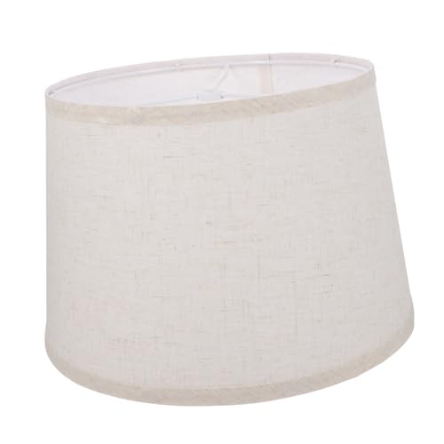 Operitacx 2 Stück Teiliges Stoff Lampenschirm Einfacher Stil Robuste Tisch und Stehlampe Abdeckung Augenschonend Langlebig Wohnliches Design für Wohnzimmer und Schlafzimmer von Operitacx