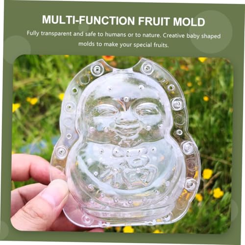 Operitacx 2 Stück Teiliges Transparentes Obstform Babyform Multifunktionale Kleine Melonenform Wachsende Fruchtform für Garten Gemüse Obstdekoration Einfach zu Bedienen Operitacx 2 Stück Teiliges Transparentes Obstform Babyform Multifunktionale Kleine Melonenform Wachsende Fruchtform für Garten Gemüse Obstdekoration Einfach zu Bedienen von Operitacx