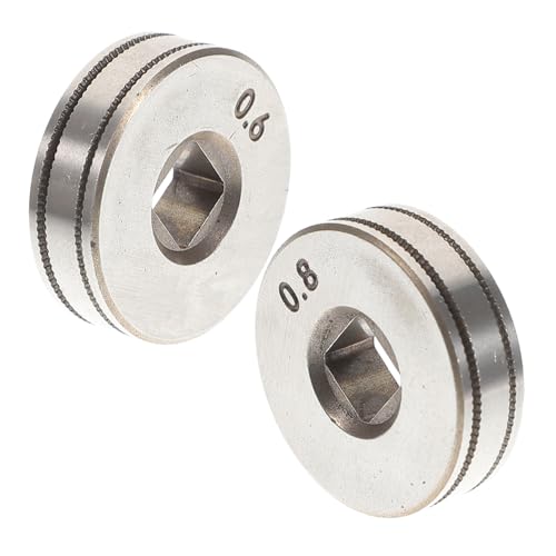 Operitacx 2 Stück Teiliges Zuführungsrad aus Hochwertigem Metall Präzise und Robust Geeignet für Draht Einfache Installation Langlebiges Ersatzteil für Schweißdrahtantrieb Operitacx 2 Stück Teiliges Zuführungsrad aus Hochwertigem Metall Präzise und Robust Geeignet für Draht Einfache Installation Langlebiges Ersatzteil für Schweißdrahtantrieb von Operitacx