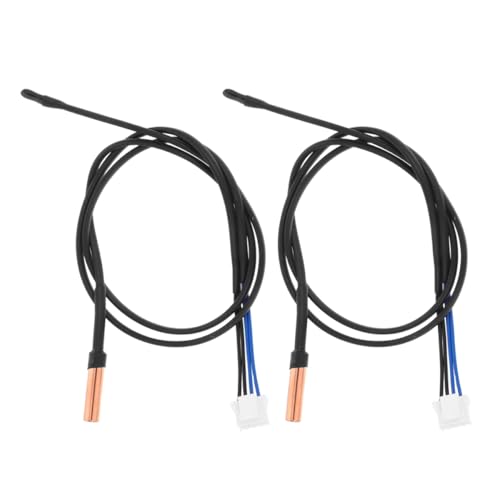 Operitacx 2 Stück Thermistorsonde Für Klimaanlagen Kompatibel Mit Panasonic Klimaanlagen Wasserdicht Hochgenauer 5 Kohm Ntc Temperatursensor von Operitacx