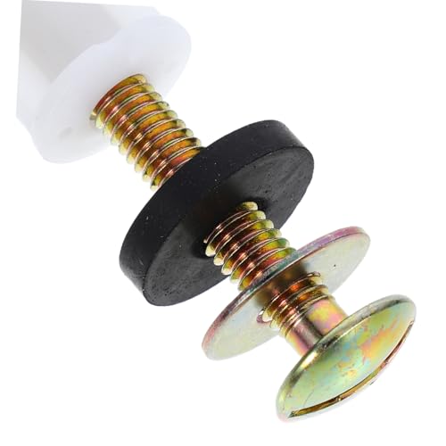 Operitacx 2 Stück Toilettensitz Schrauben mit Dichtungsscheiben und Muttern Metall und Kunststoff Einfache Installation Stabile Wc Sitz Befestigung für Wasserbehälter Fixierung Operitacx 2 Stück Toilettensitz Schrauben mit Dichtungsscheiben und Muttern Metall und Kunststoff Einfache Installation Stabile Wc Sitz Befestigung für Wasserbehälter Fixierung von Operitacx