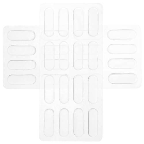 Operitacx 2 Stücke Transparente Silikon Schrank Tür Stoßstange Selbstklebende Möbelpuffer Antikollisions Dämpfung Pads für Schränke und Tische Wandschutz für Möbel von Operitacx