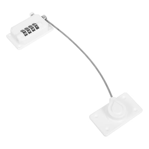 Operitacx 2 Stück Verstellbare Kindersicherung Fenster Kühlschrankschloss mit Selbstklebendem Metallbügel Sicherheitsriegel für Fenster Gefrierschrank Schränke und Schubladen Kindersicher Operitacx 2 Stück Verstellbare Kindersicherung Fenster Kühlschrankschloss mit Selbstklebendem Metallbügel Sicherheitsriegel für Fenster Gefrierschrank Schränke und Schubladen Kindersicher von Operitacx