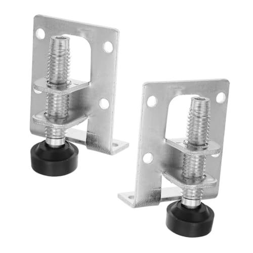 Operitacx 2 Stück Verstellbare Möbelbeine Robuste Nivellierfüße Metall Höhenverstellbar für Schränke Werkbänke und Möbel rutschfeste Fußpolster für Boden und Kratzschutz Operitacx 2 Stück Verstellbare Möbelbeine Robuste Nivellierfüße Metall Höhenverstellbar für Schränke Werkbänke und Möbel rutschfeste Fußpolster für Boden und Kratzschutz von Operitacx