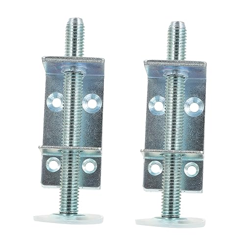 Operitacx 2 Stück Verstellbare Möbelstützfüße Höhenverstellbar für Schränke Kommoden und Sofas Stabilisieren Möbel Unebenem Boden Schutz vor Feuchtigkeit und Kratzern von Operitacx