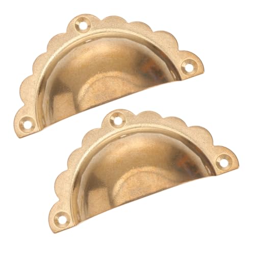 Operitacx 2 Stück Vintage Möbelgriffe Messing Retro Schrank und Schubladenpulls für Küchenschränke Kleiderschränke und Möbel Einzigartiges Design Vielseitig Einsetzbar Operitacx 2 Stück Vintage Möbelgriffe Messing Retro Schrank und Schubladenpulls für Küchenschränke Kleiderschränke und Möbel Einzigartiges Design Vielseitig Einsetzbar von Operitacx