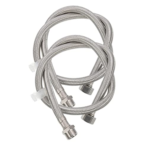 Operitacx 2 Stück Waschmaschine Schlauch Wasserzulaufleitung Verlängerungsschlauch für Automatische Waschmaschinen Flexibles und Langlebiges Design Operitacx 2 Stück Waschmaschine Schlauch Wasserzulaufleitung Verlängerungsschlauch für Automatische Waschmaschinen Flexibles und Langlebiges Design von Operitacx
