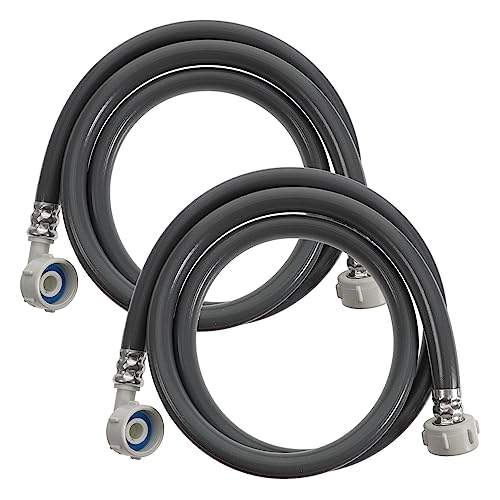 Operitacx 2 Stück Waschmaschinen Zulaufschläuche PVC mit Flexibler Wasserschlauch für Einfache Installation und Langlebige Verbindung Kompatibel mit Allen Waschmaschinen von Operitacx