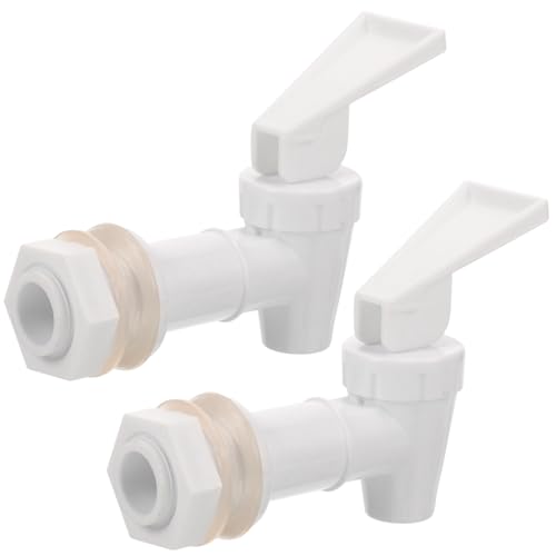 Operitacx 2 Stück Wasserhahn Ersatz für Wasserspender Stabiler Auslaufhahn für Glasbehälter Vielseitiger Wasserfluss für Zuhause Büro und Hotels von Operitacx