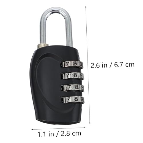 Operitacx 2 Stück Zinklegierung Zahlenschloss Code Sicherheits padlock für Koffer Schließfach Boxen Tragbar Robust und Kompakt für Reisen und Haushalt Operitacx 2 Stück Zinklegierung Zahlenschloss Code Sicherheits padlock für Koffer Schließfach Boxen Tragbar Robust und Kompakt für Reisen und Haushalt von Operitacx