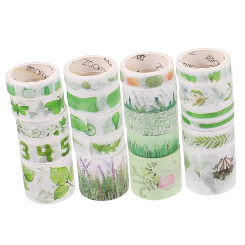 Operitacx 20 Rollen Washi Tape Dekoratives Selbstklebendes Papierband mit Vielfältigen Mustern Leicht und Handlich für Scrapbooking Geschenkverpackung DIY Bastelprojekte Geeignet für Operitacx 20 Rollen Washi Tape Dekoratives Selbstklebendes Papierband mit Vielfältigen Mustern Leicht und Handlich für Scrapbooking Geschenkverpackung DIY Bastelprojekte Geeignet für von Operitacx