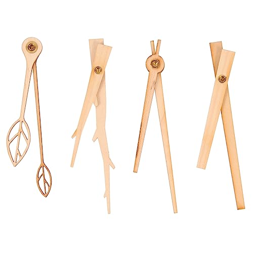 Operitacx 20 Sätze DIY Uhr Holzhandset Retro-Uhr Im Freien Klein Groß Hände Rustikal Für Uhrzeiger Teile Ersatz Pendel Wanduhr Uhr Hands -kit von Operitacx