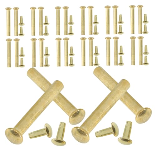 Operitacx 20 Sätze Teiliges Fächer Niet und Mutter Reparaturkit Goldene Metallnieten für Faltbare Handfächer Stabile Befestigung Kompatibel zum Austausch Restaurierung Traditioneller Fächer Operitacx 20 Sätze Teiliges Fächer Niet und Mutter Reparaturkit Goldene Metallnieten für Faltbare Handfächer Stabile Befestigung Kompatibel zum Austausch Restaurierung Traditioneller Fächer von Operitacx