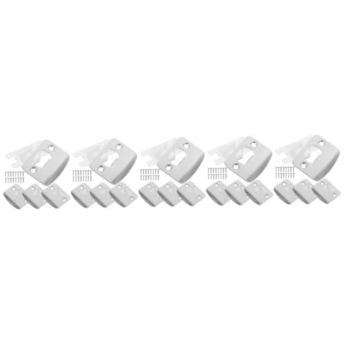 Operitacx 20 Sätze Türschloss Halteplatten aus Türschließbleche für Holz und Zimmerabschlüsse Langlebig Installieren Robust und Sicher Schrauben und Verpackung Operitacx 20 Sätze Türschloss Halteplatten aus Türschließbleche für Holz und Zimmerabschlüsse Langlebig Installieren Robust und Sicher Schrauben und Verpackung von Operitacx