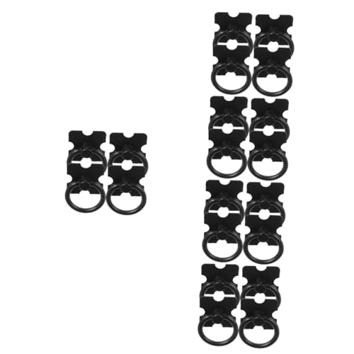 Operitacx 20 Stck. Ringgriffe für Möbel Schwarze Schubladengriffe Langlebig und Rostfrei für Schränke Kommoden und Kleiderschränke Operitacx 20 Stck. Ringgriffe für Möbel Schwarze Schubladengriffe Langlebig und Rostfrei für Schränke Kommoden und Kleiderschränke von Operitacx