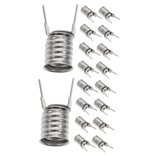 Operitacx 20 Stck. Schraubfassung Lampenbasis für Leuchtmittel Stabil und Langlebig Einfache Installation für Elektrische Projekte und Reparaturen Operitacx 20 Stck. Schraubfassung Lampenbasis für Leuchtmittel Stabil und Langlebig Einfache Installation für Elektrische Projekte und Reparaturen von Operitacx