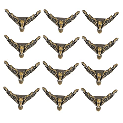 Operitacx 20stücke Holzkisten-fußmatte Retro Dekorativ Möbel-fußpolster Kisten-fußmatte Einfache Installation Schützt Möbelboden Robuste Qualität Holzkisten-fußmatte Retro Dekorativ von Operitacx