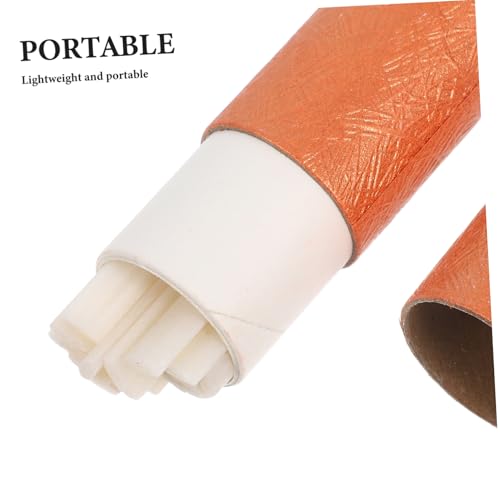 Operitacx 20 Stück Ausschnittlicher Kreidekern Stoffkreidemarker Nachfüllungen Nähenversorgungen Kreide Nachfüllungen Stoffkreidepatrone Nachfüllung Bleistiftkreide zum Nähen Wachs Weiß von Operitacx