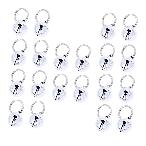 Operitacx 20 Stück DIY Haustier Glocken Zubehör Weihnachts Party Dekorative Kupfer Glocken für Katzen und Hundehalsbänder Langlebig Rostfrei Leicht Anwendbar Operitacx 20 Stück DIY Haustier Glocken Zubehör Weihnachts Party Dekorative Kupfer Glocken für Katzen und Hundehalsbänder Langlebig Rostfrei Leicht Anwendbar von Operitacx