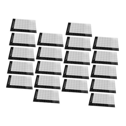 Operitacx 20 Stück Magnetschraubenkissen Speichermatte für Magnetschraube Schraubensortiermatte Schraube Speichermatte Schraubensortierplatte magnetischer Schrauben-Organizer Plastik von Operitacx