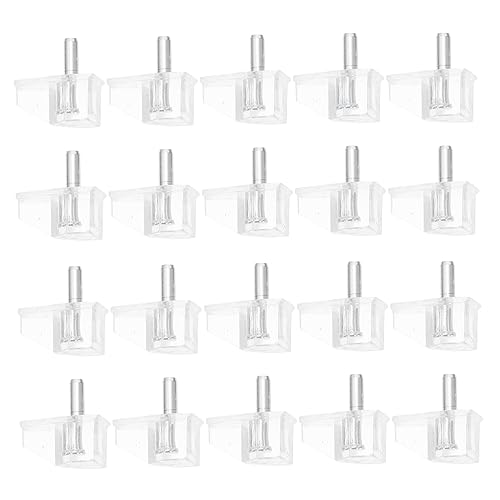 Operitacx 20 Stück Regalstütznägel Lagerstützen Hängeregale Stifte Stanzer Regalstützstift Regalhalterung Küchenregalhalterungen Ton Regalstifte Kunststoff Transparent Operitacx 20 Stück Regalstütznägel Lagerstützen Hängeregale Stifte Stanzer Regalstützstift Regalhalterung Küchenregalhalterungen Ton Regalstifte Kunststoff Transparent von Operitacx