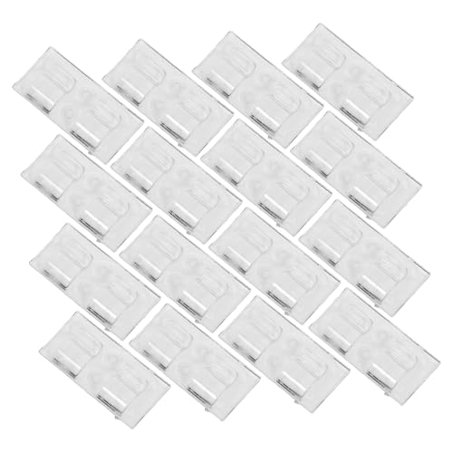 Operitacx 20 Stück Selbstklebende Kabelclips Kabel Organizer Kabel Wandhalter Drahthalter Elektrische Drahtklemmen Kabelhalter Clips Elektrische Drahtclips Drahtkabelklemmen von Operitacx