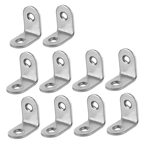 Operitacx 20 Stück Teiliges Dickes Winkelverbinder Form mit Schrauben Silber für Möbelbefestigung Einfache Montage Stabiler Halt Operitacx 20 Stück Teiliges Dickes Winkelverbinder Form mit Schrauben Silber für Möbelbefestigung Einfache Montage Stabiler Halt von Operitacx