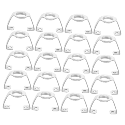 Operitacx 20 Stück Teiliges Lampenhalterung aus Robustem Eisen Stabile Lampenfassung Ersatzteile Installieren Langlebig und Vielseitig für Deckenhalterung Wandlampe Tischlampe Geeignet Operitacx 20 Stück Teiliges Lampenhalterung aus Robustem Eisen Stabile Lampenfassung Ersatzteile Installieren Langlebig und Vielseitig für Deckenhalterung Wandlampe Tischlampe Geeignet von Operitacx