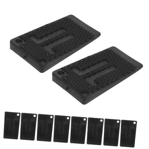 Operitacx 20 Stück Verstellbare Rutsch Möbel Nivellierpads für Waschmaschine Kühlschrank Sofa Kleiderschrank Bodenunebenheiten Ausgleichend Rutschfest Feuchtigkeitsbeständig Schwarz Operitacx 20 Stück Verstellbare Rutsch Möbel Nivellierpads für Waschmaschine Kühlschrank Sofa Kleiderschrank Bodenunebenheiten Ausgleichend Rutschfest Feuchtigkeitsbeständig Schwarz von Operitacx