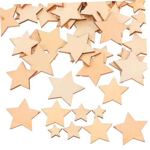 Operitacx 200 Stück Holzsterne DIY Holz für Bastelarbeiten Hochzeiten Feste Natürliche Holzfarbe Vielseitig Einsetzbar für Kreative Projekte Operitacx 200 Stück Holzsterne DIY Holz für Bastelarbeiten Hochzeiten Feste Natürliche Holzfarbe Vielseitig Einsetzbar für Kreative Projekte von Operitacx