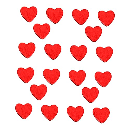 Operitacx 200 Stück Selbstklebende Holzaufkleber Herzform Rot für DIY Deko für Bastelprojekte und Wohnaccessoires Leicht Anzubringen Glatten Oberflächen Operitacx 200 Stück Selbstklebende Holzaufkleber Herzform Rot für DIY Deko für Bastelprojekte und Wohnaccessoires Leicht Anzubringen Glatten Oberflächen von Operitacx