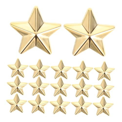 Operitacx 200stücke Acryl Stern Form Dekor Kleidung Stern Ornamente DIY Handwerk Zubehör Bastelornament Leicht Handlich Langlebig von Operitacx