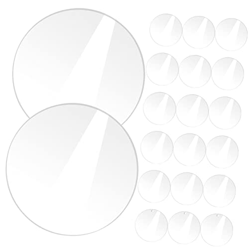 Operitacx Projects Essential Runde Acrylplatten Acrylkreise Für Handgefertigte Acrylscheiben 20 Stück von Operitacx
